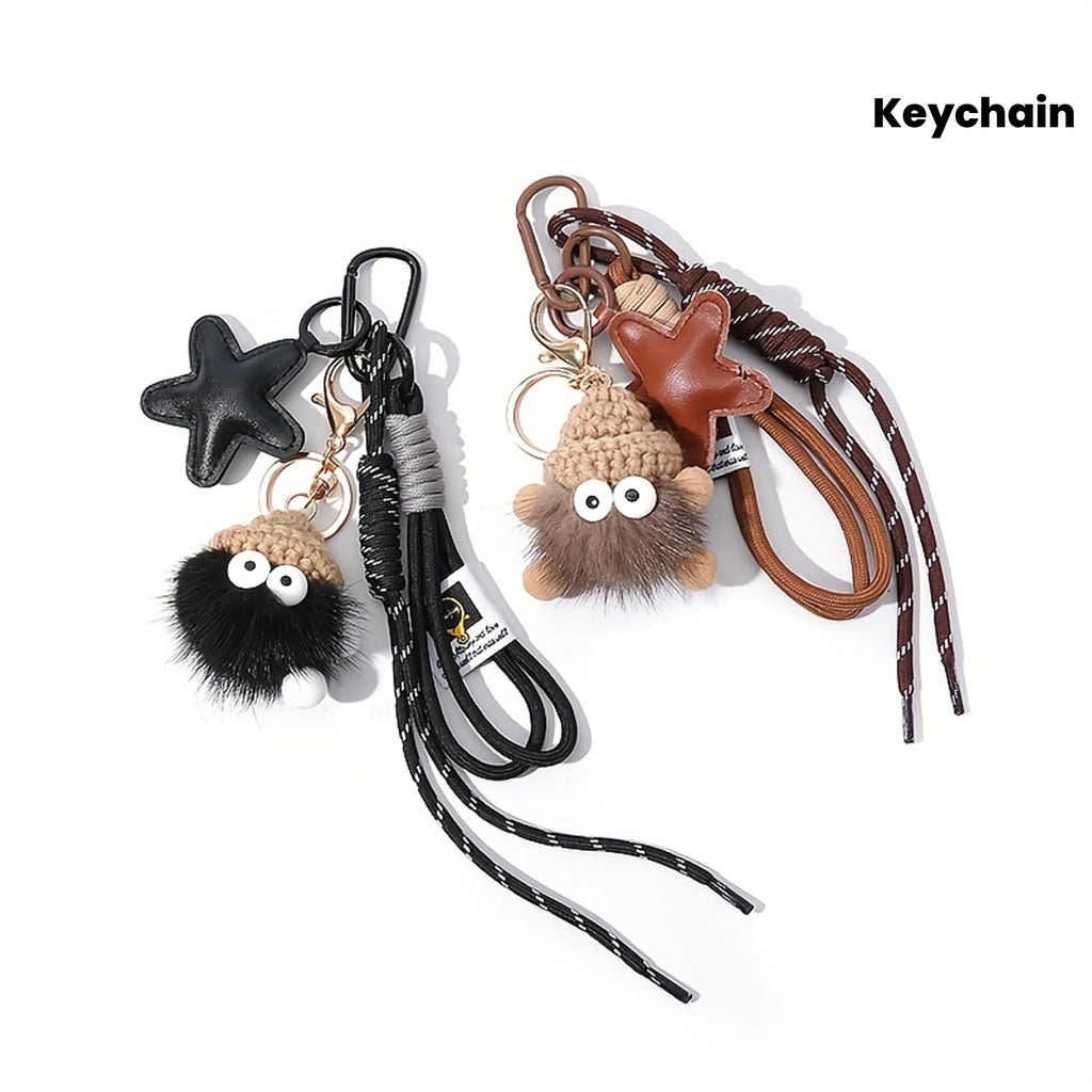 Small eggette camera bag pendant Schoolbag pendant exquisite keychain DIY doll