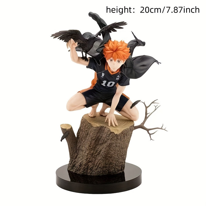Anime Boy Statue, PVC Collectible - Perfect for Collectors, Room Decor, Office Desk Display, Gift for Friends and Family, No Electricity Required