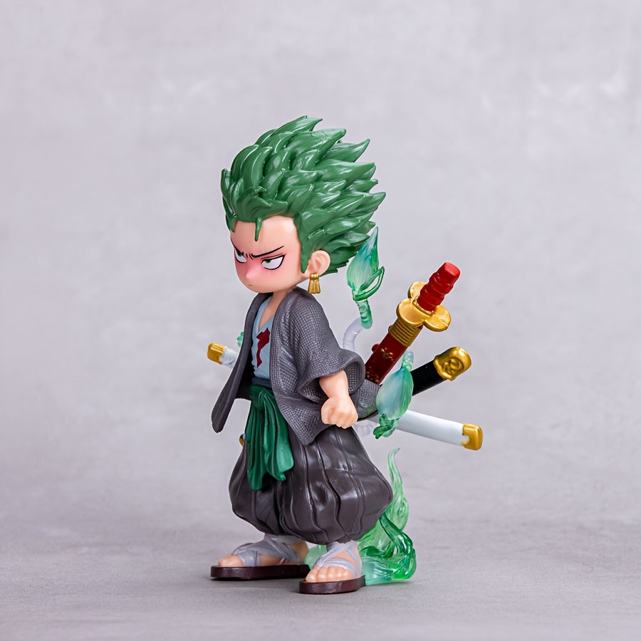 One Piece Zoro Q Statue - 5, 5\