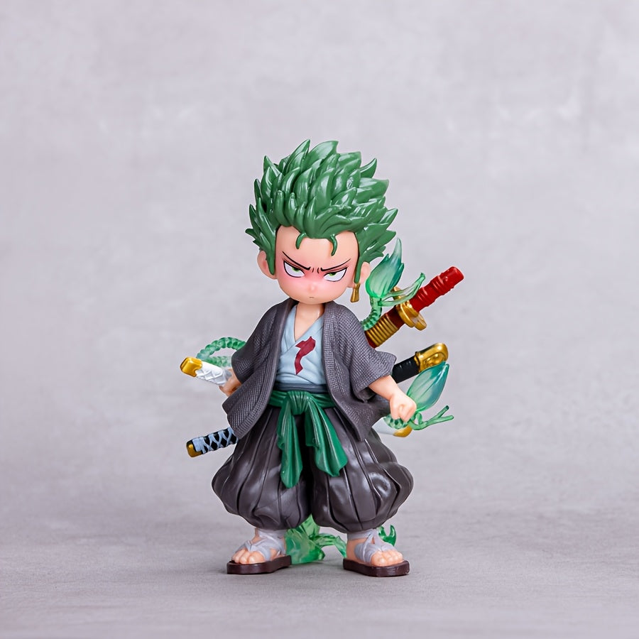 One Piece Zoro Q Statue - 5, 5\
