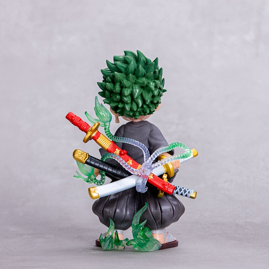 One Piece Zoro Q Statue - 5, 5\