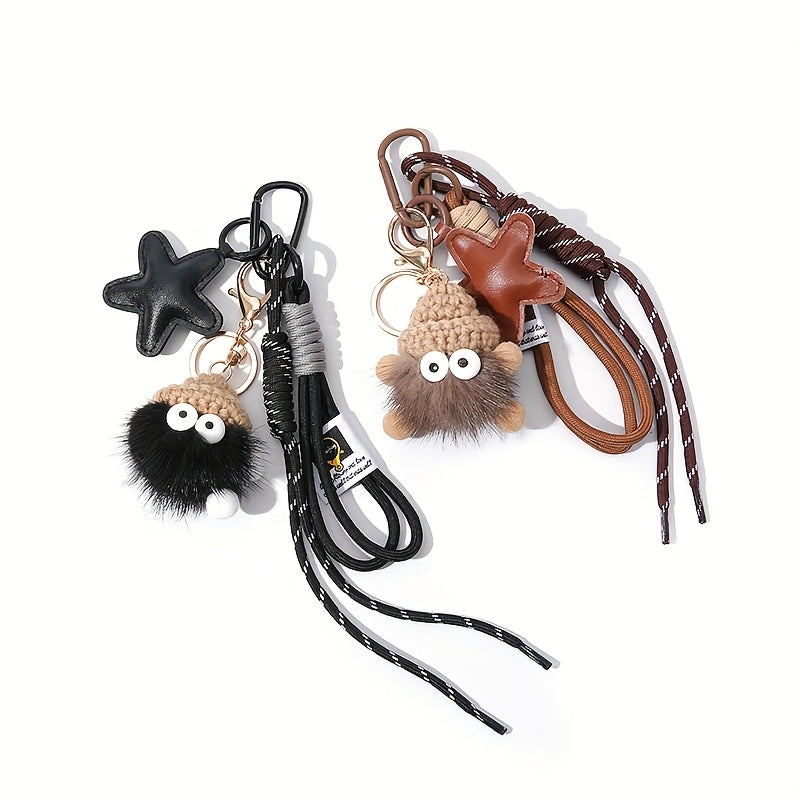 Small eggette camera bag pendant Schoolbag pendant exquisite keychain DIY doll