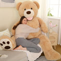 Giant Teddy Bear Plush MorisMos Giant 6 Feet Teddy Bear Plush | Life Size Huge Teddy Bears for Girlfriend Boyfriend, 6 Foot Large Bear Gifts, Baby Shower, Birthday