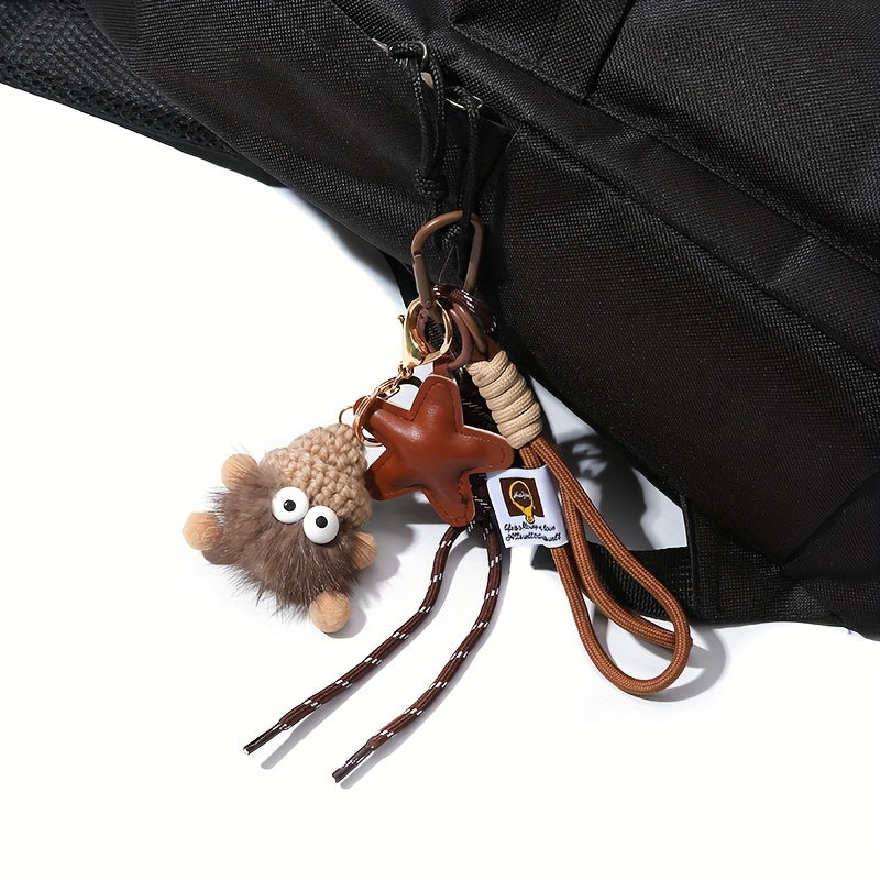 Small eggette camera bag pendant Schoolbag pendant exquisite keychain DIY doll