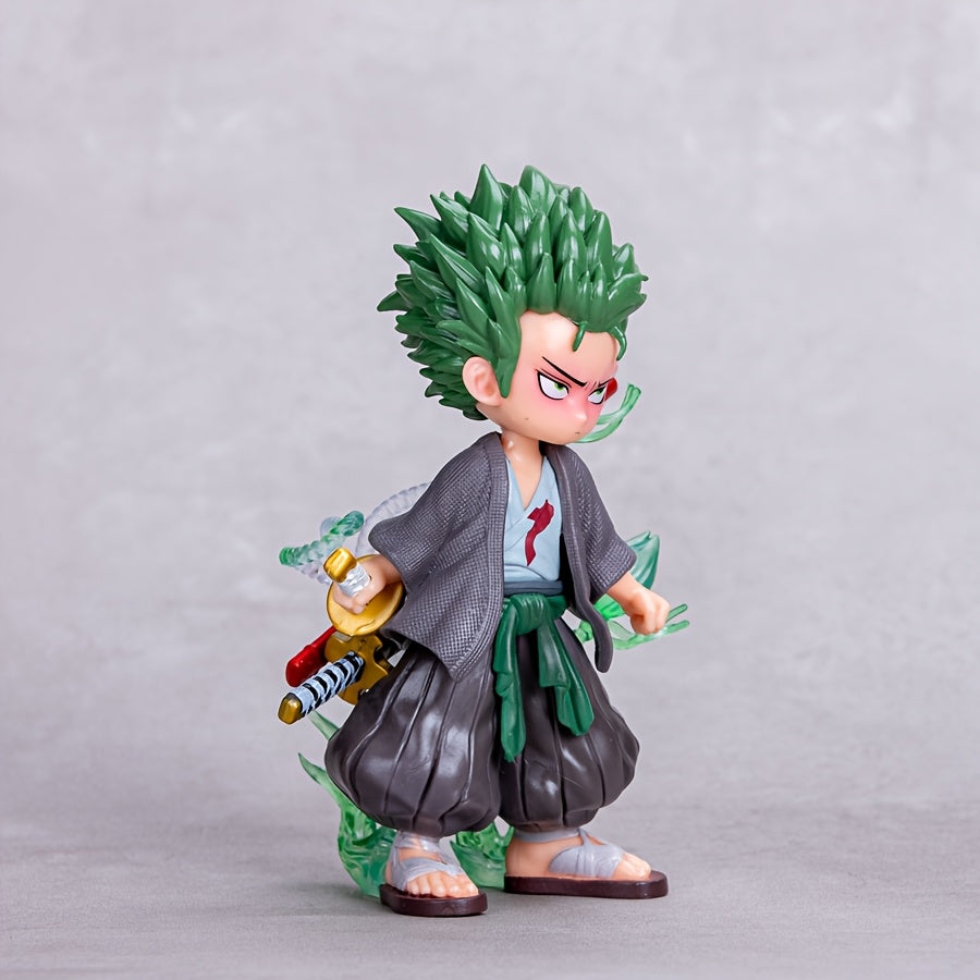 One Piece Zoro Q Statue - 5, 5\